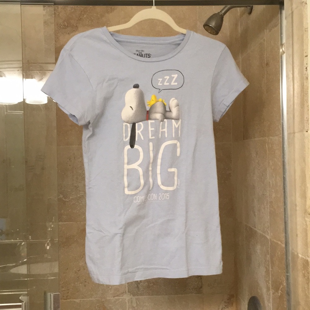 Peanuts t-shirt from comic con